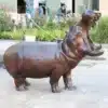 Life Size Bronze Rhino Sculpture for Sale