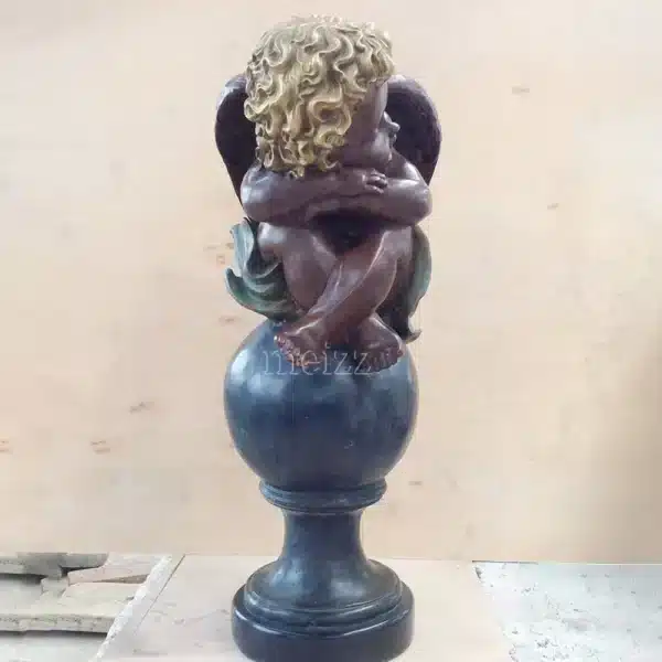 bronze cherub angel statues for sale