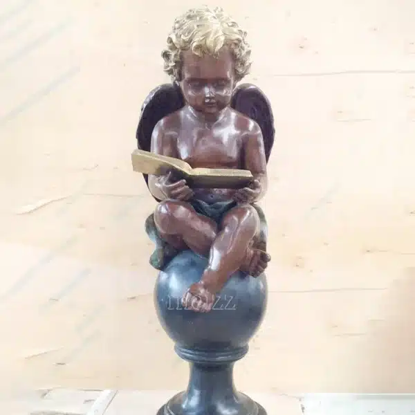 bronze cherub angel statues for sale