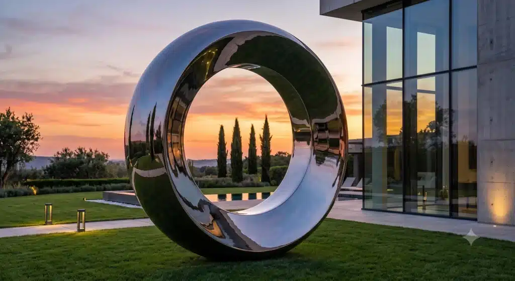 how to choose stainless steel sculpture