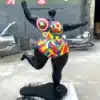 Niki de Saint Phalle Replica: Dancing Nana Sculpture