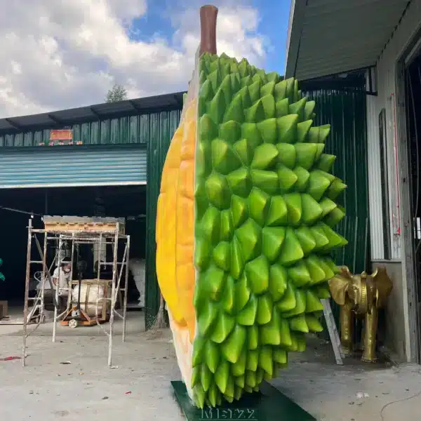 Giant Fiberglass Durian Sculpture