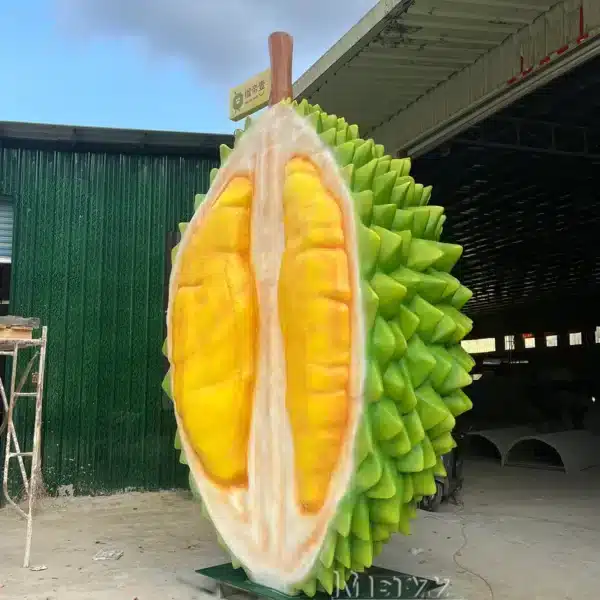 Giant Fiberglass Durian Sculpture
