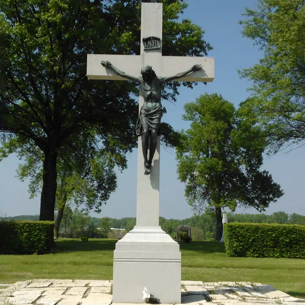 Jesus on the Cross Statue
