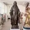 Life Size Bronze Jesus Sculpture – Custom Sacred Heart Bronze Statue