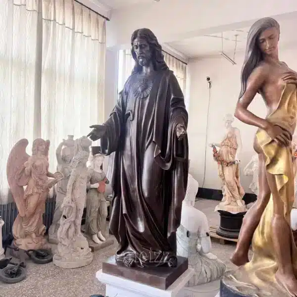 Life Size Bronze Jesus Sculpture Life Size Bronze Jesus Sculpture