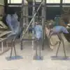 Large Outdoor Crane Statues – Elegant Bronze Garden Crane Sculptures for Sale