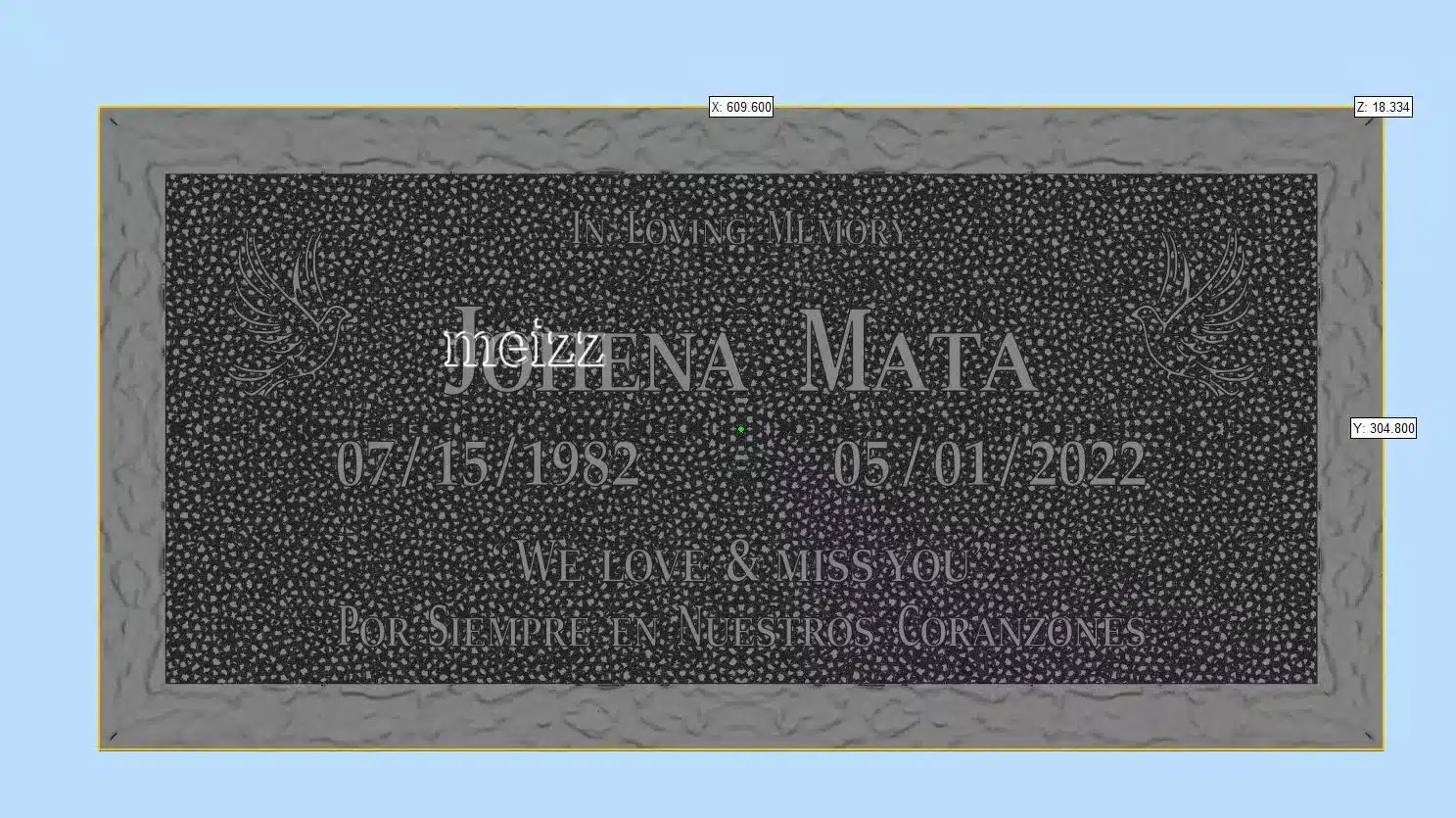 Custom Bronze Grave Markers for Sale