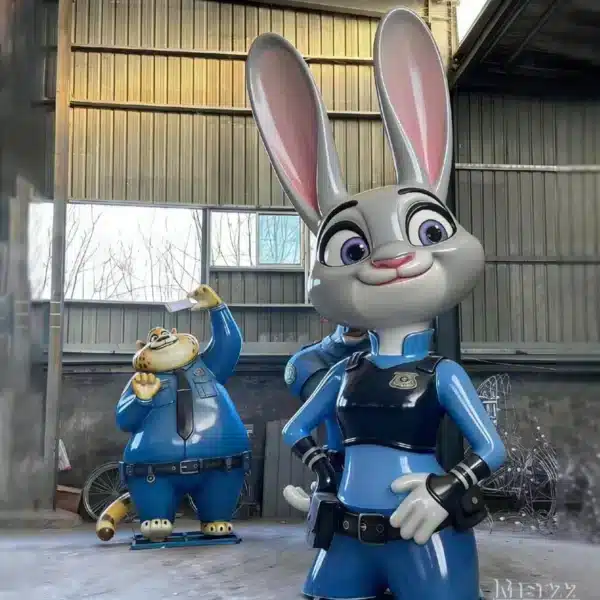 zootopia sculpture (2) Zootopia Sculpture
