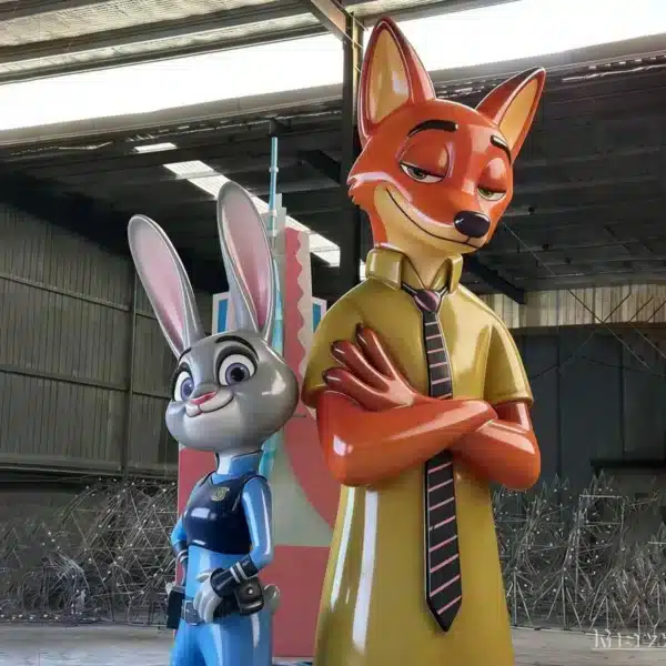 zootopia sculpture (4) Zootopia Sculpture
