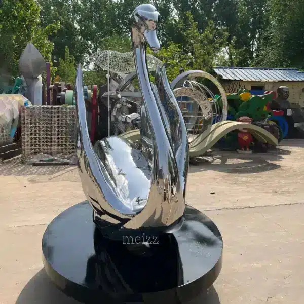 Large Outdoor Swan Sculpture
