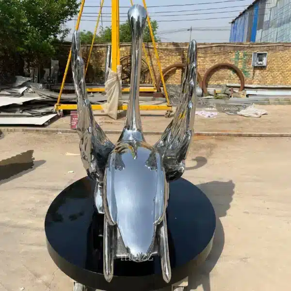 Large Outdoor Swan Sculpture
