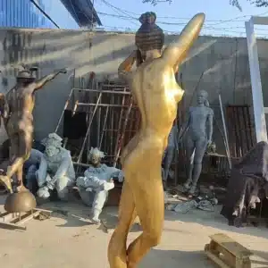Bronze Female Nude Sculpture
