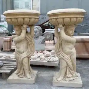 Cherub Garden Planters (2) Cherub Garden Planters