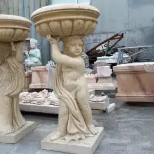 Cherub Garden Planters (3) Cherub Garden Planters