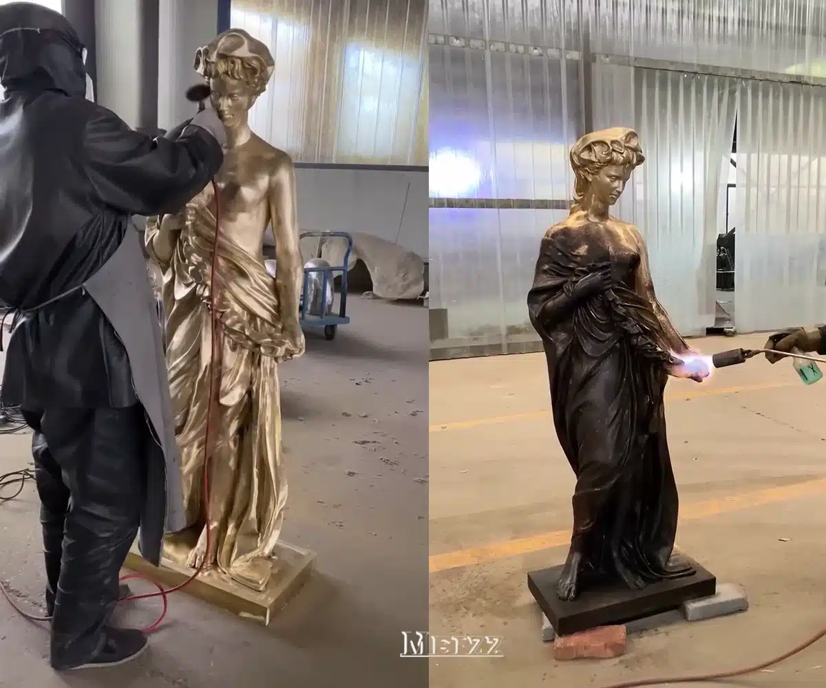European goddess sculpture