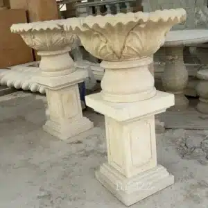 Large Marble Urn (2) Large Marble Urn