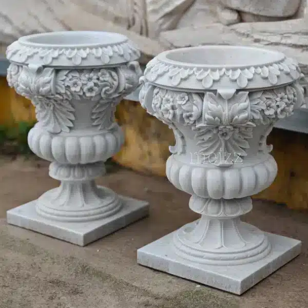 Marble Plant Pot Outdoor