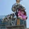 Metal Flower Sculptures for Sale