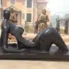 Modern Reclining Figure Sculpture | Abstract Outdoor Figure Statue | MEIZZ