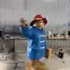 Premium Fiberglass Paddington Bear Statue for Sale