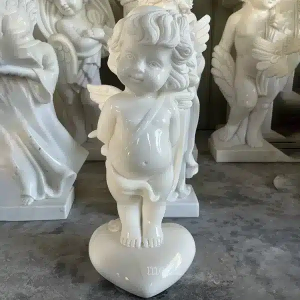 Stone Cherub Garden Ornaments (8) Stone Cherub Garden Ornaments