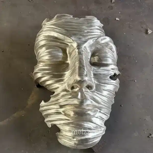 art deco face sculpture (2) Art Deco Face Sculpture