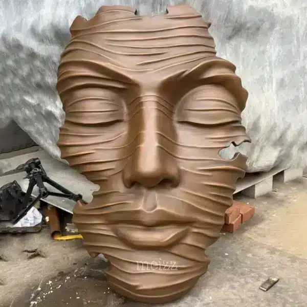 art deco face sculpture (4) Art Deco Face Sculpture