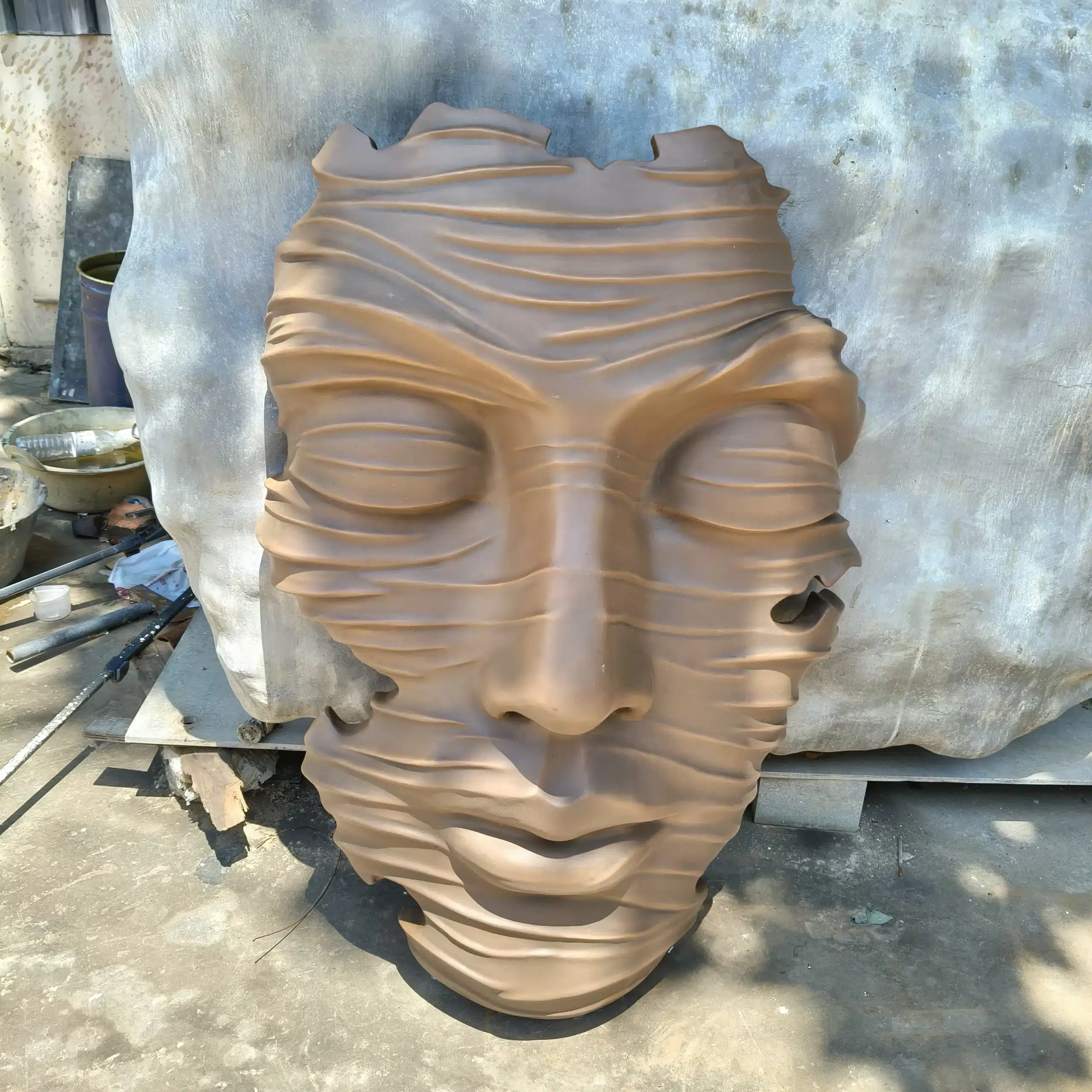 art deco face sculpture (5) Art Deco Face Sculpture