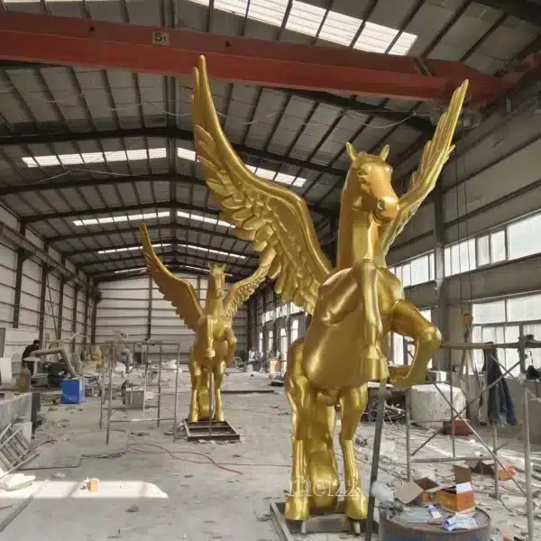 flying horse statue