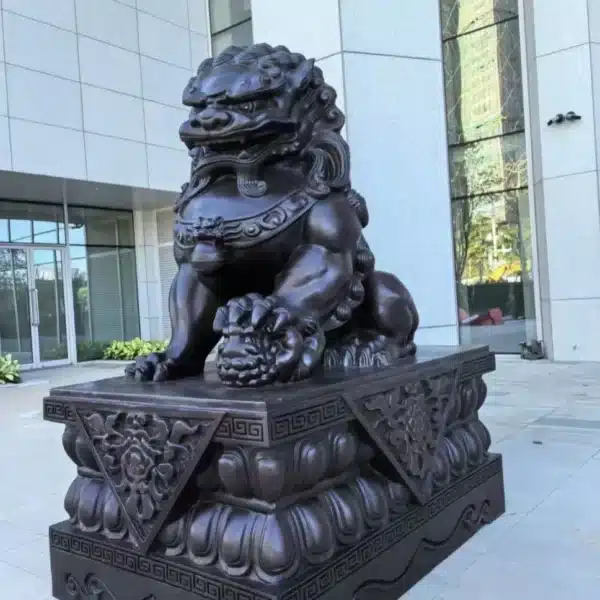 forbidden city guardian lions