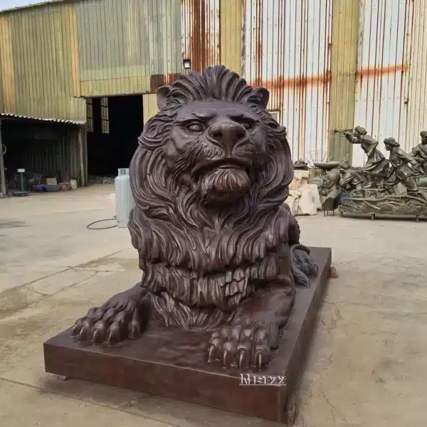 lying down lion statue (1) lying down lion statue