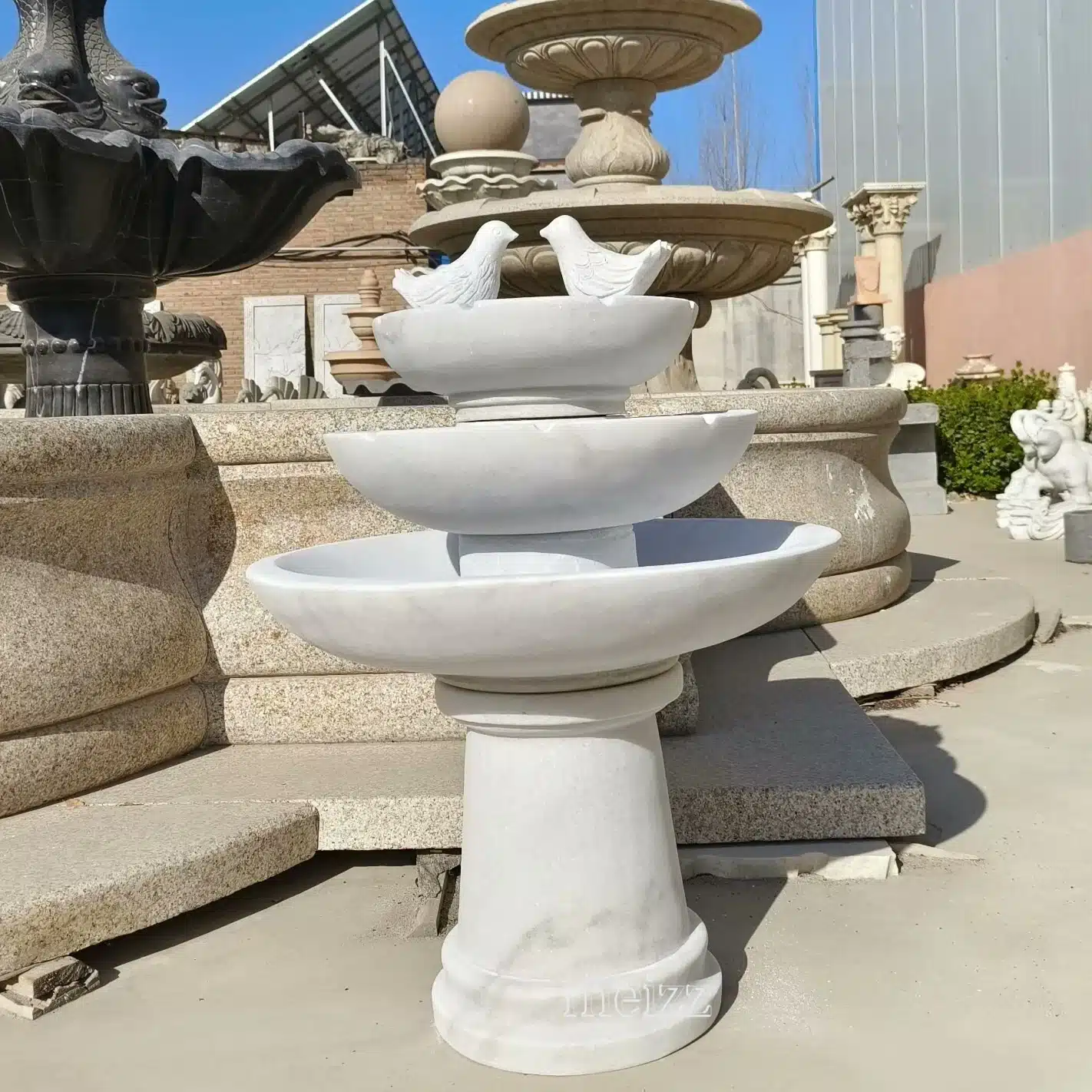outdoor birdbath fountain (2) outdoor birdbath fountain