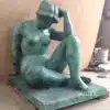 Replica of Aristide Maillol’s “The Mediterranean” Bronze Sculpture