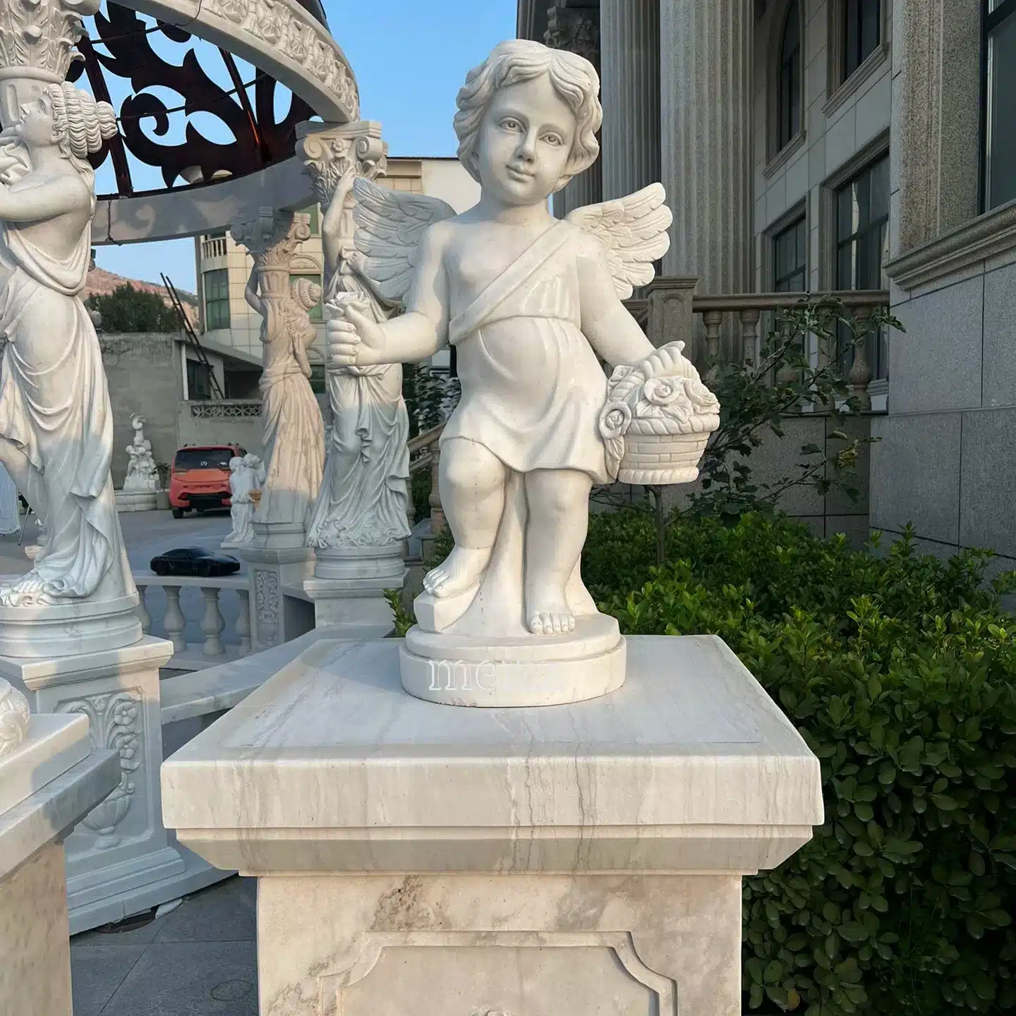 stone cherub garden statue stone cherub garden statue