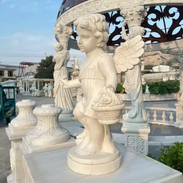 stone cherub garden statue stone cherub garden statue