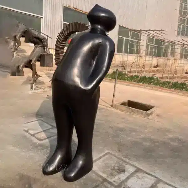 Abstract Man Sculpture
