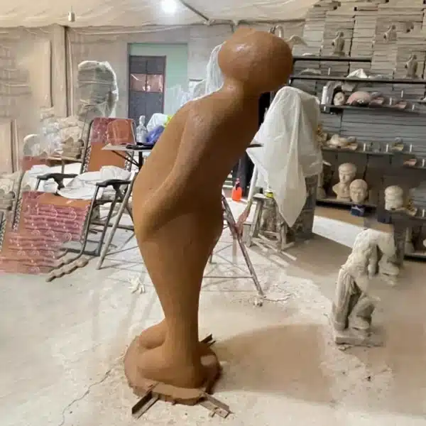 Abstract Man Sculpture