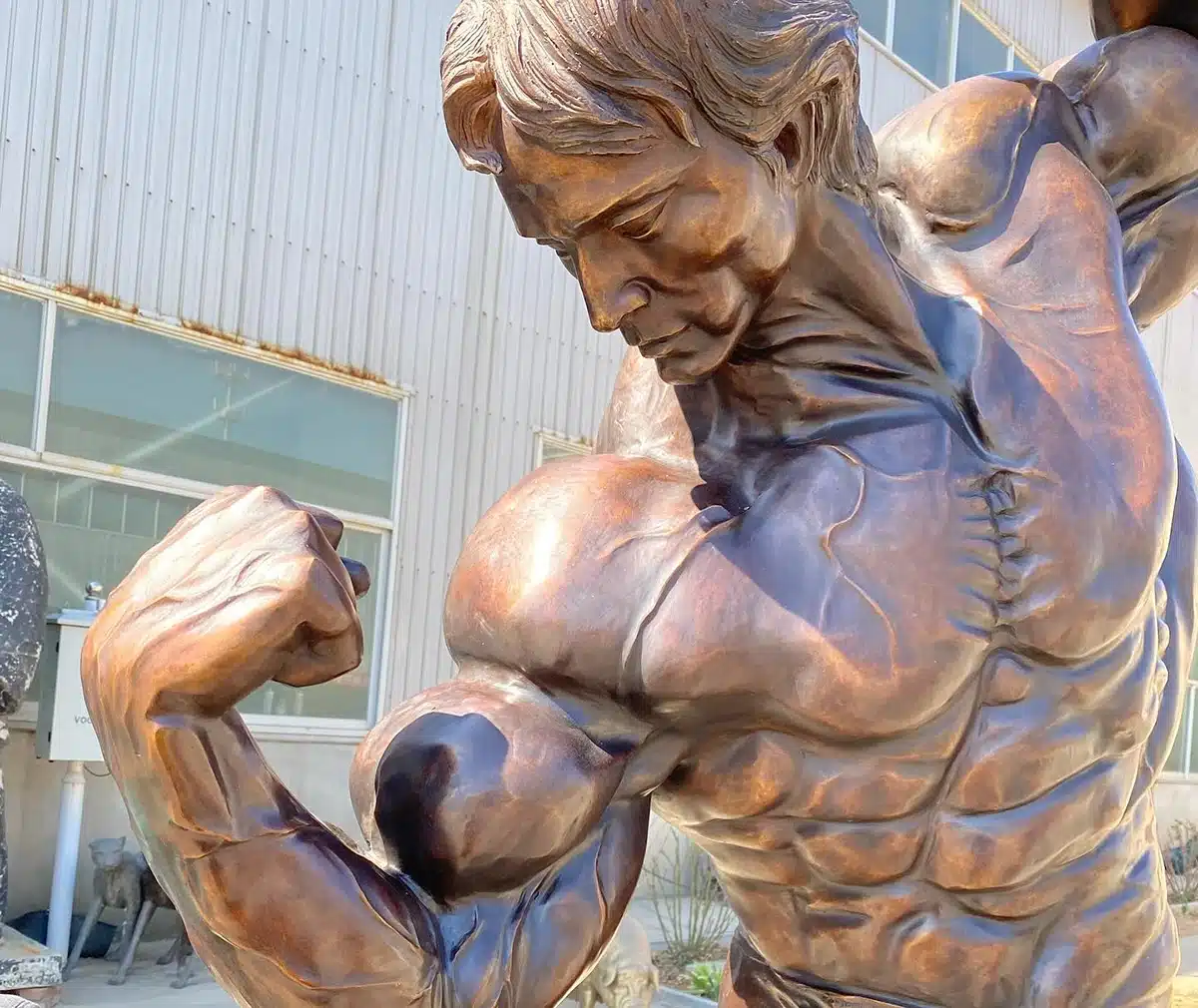 Bodybuilder Sculpture