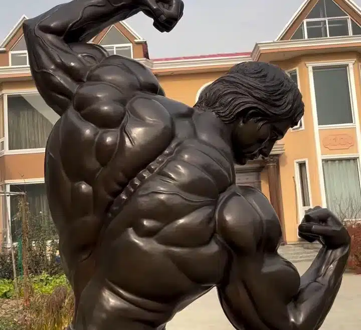 Bodybuilder Sculpture