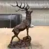 Bronze Deer Garden Sculptures: A Stag Designed to Command the Landscape