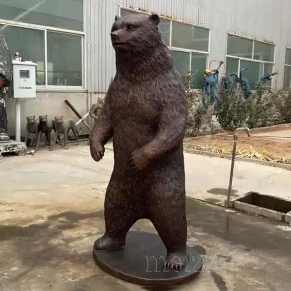 Brown Bear Sculpture