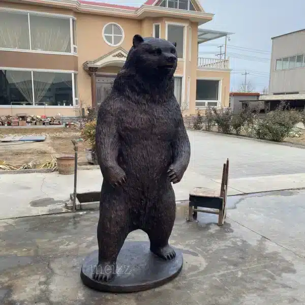 Brown Bear Sculpture