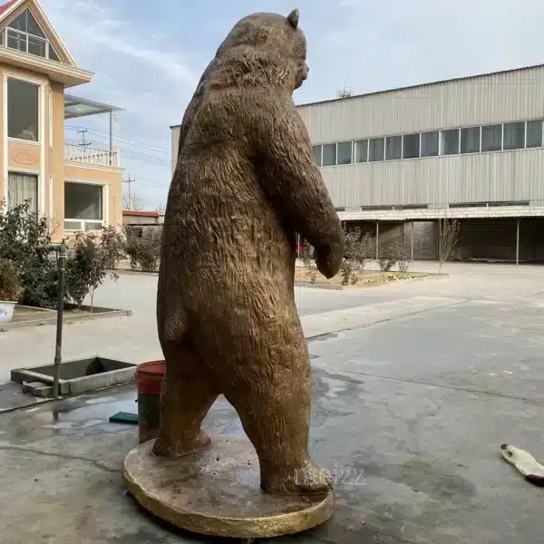 Brown Bear Sculpture
