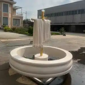 Christian Cross Fountain