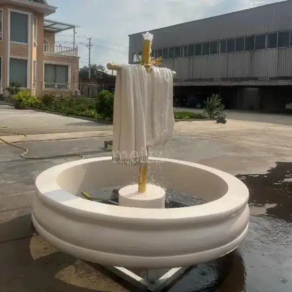 Christian Cross Fountain