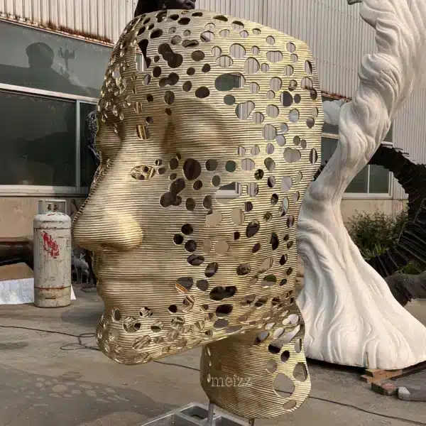 Contemporary Face Sculpture