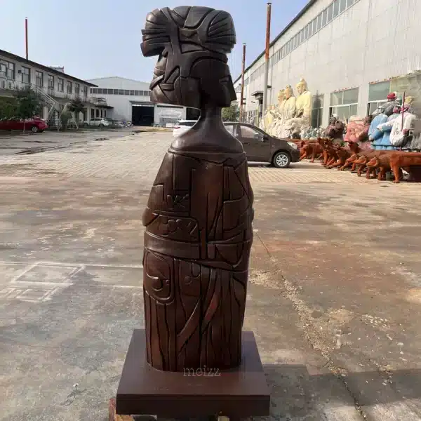 Cubist Figure Sculpture