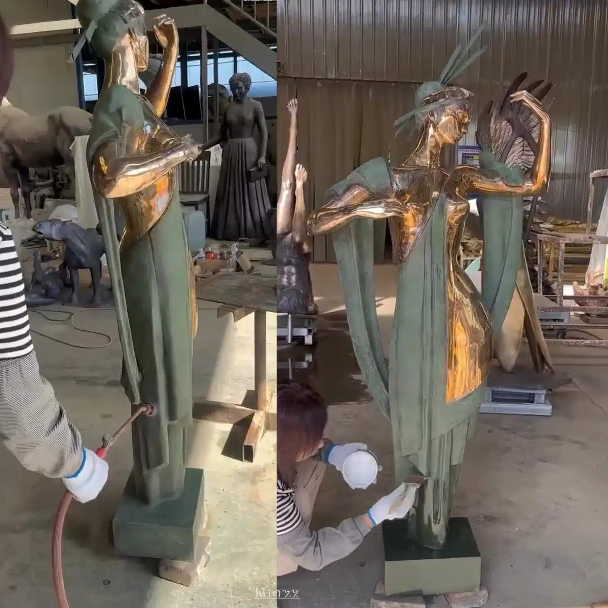 Dancing Lady Sculpture