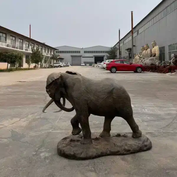 Elephant Sculpture for Garden